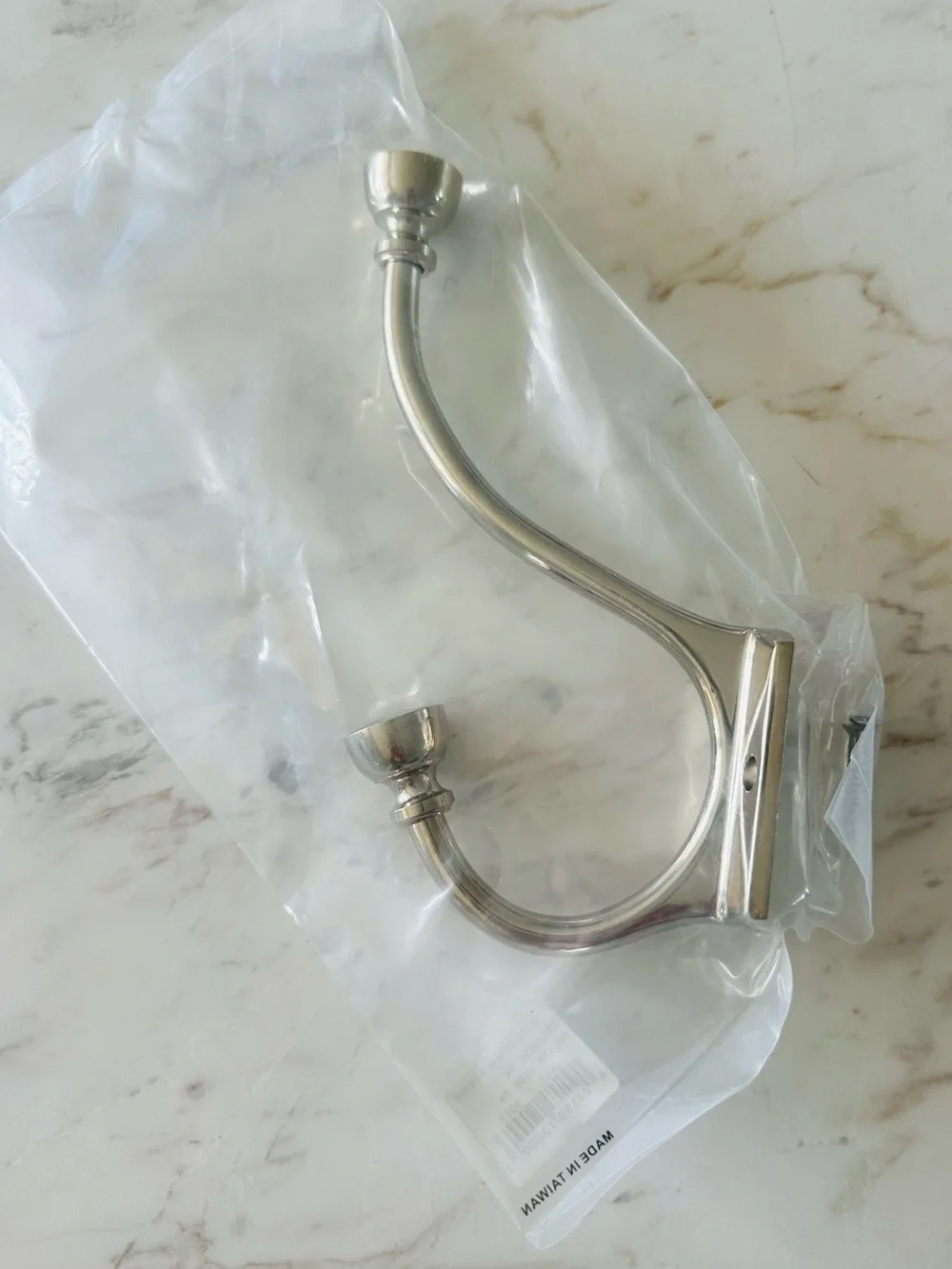 Restoration Hardware Duluth Polished Nickel Wall Hook